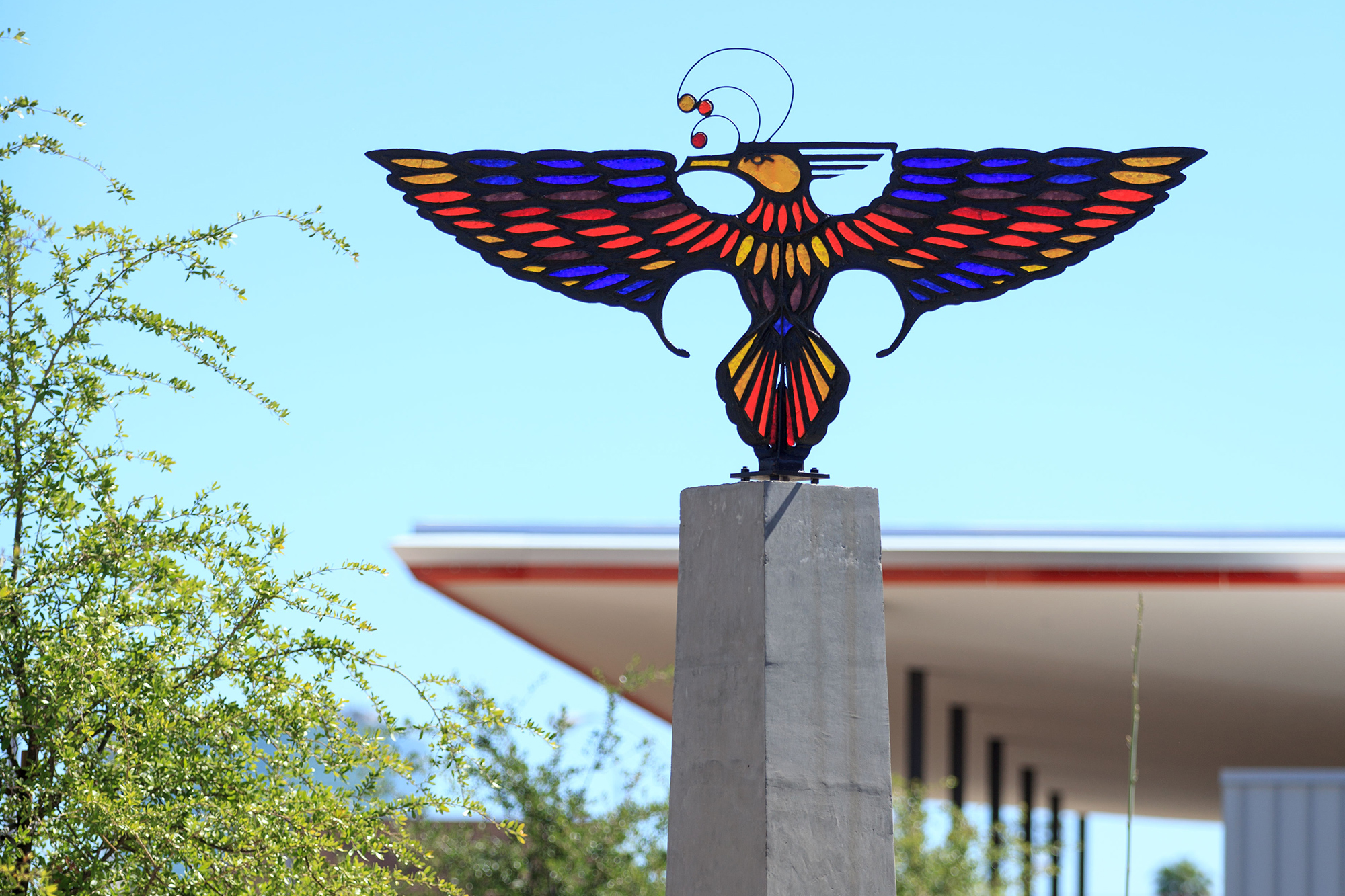 Stained Glass Thunderbird