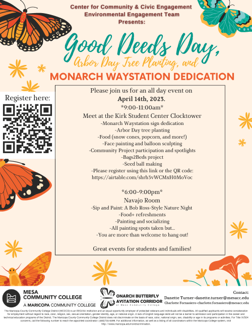 Good Deeds Day flyer