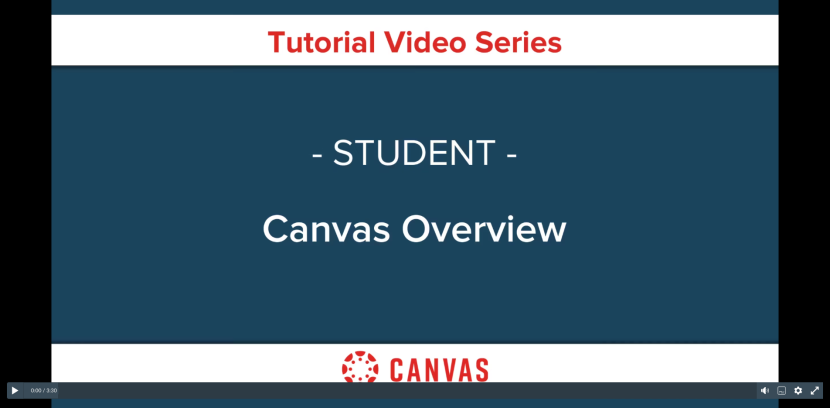 Canvas Navigation Overview