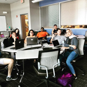 students in classroom