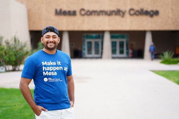 Student at the MCC Southern &amp; Dobson Campus