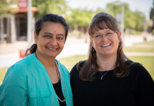 Dr. Annapurna Ganesh and Julie Garner