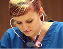 Stock photo of a nurse